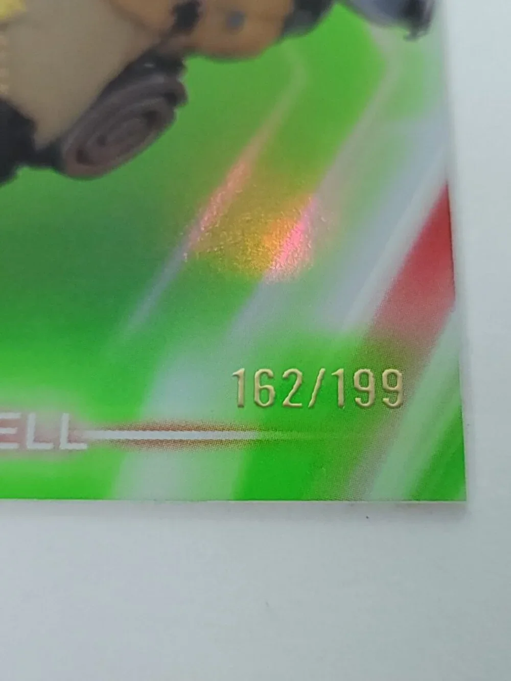 Russell Topps 2026 Disney Neon Holo Parallel Refractor Limited 162/199 - Picture 2 of 4